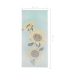 vidaXL Rideau de porte contre insectes Bambou 90 x 200 cm