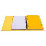 Classeur à levier PVC A4 D50mm PremTouch jaune EXACOMPTA