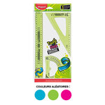 Kit de géometrie Twist'n Flex, 4 pièces, couleurs MAPED