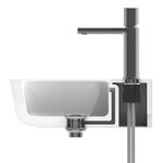 SCHÜTTE Mitigeur de lavabo NEW YORK graphite mat
