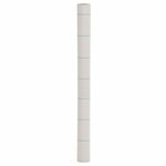 vidaXL Membrane anti-mauvaises herbes blanc 1 5x25 m PP