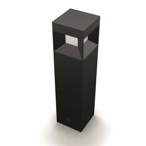 Philips mygarden borne lumineuse led parterre 1x8 w noir 1649347p0