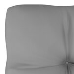 vidaXL Pouf palette de jardin marron miel bois de pin imprégné