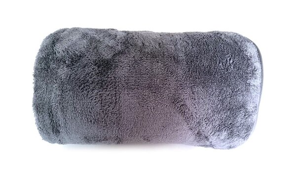 Grand plaid uni 150 x 200 cm - Gris