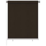 vidaXL Store roulant d'extérieur 120x140 cm Marron
