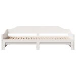 vidaXL Lit de jour et lit gigogne sans matelas 80x200 cm bois massif