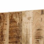 vidaXL Tête de lit 160 cm bois de manguier brut massif