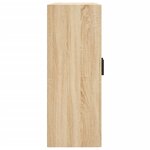 vidaXL Armoire murale chêne sonoma 69 5x34x90 cm bois d'ingénierie