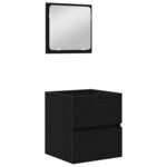 vidaXL Ensemble de mobilier de salle de bain avec tiroir 3 Pièces