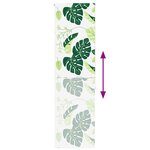 vidaXL Store enrouleur de douche 80x240 cm largeur du tissu 76 cm