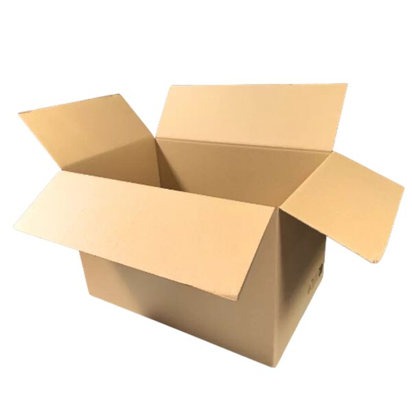 Lot de 125 caisses cartons américaine 600 x 400 x 400 mm