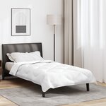 vidaXL Couettes & Duvets Blanc 135 x 220 cm Microfibre