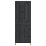 vidaXL Ensemble de Meubles 2 Pièces 66 x 34 5 x 90 cm Bois d'ingénierie
