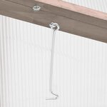 vidaXL Serre Gris 110x58 5x39 cm Bois de sapin