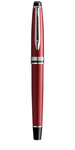 Waterman expert stylo roller  rouge foncé  recharge noire pointe fine  coffret cadeau