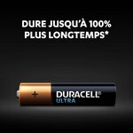 Duracell piles alcalines aaa ultra power 12 pièces