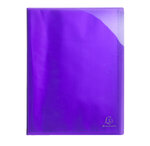 Protège-documents en polypropylène semi rigide iderama pp 80 vues - a4 - x 12 - exacompta