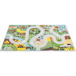 Tapis de jeu - Chambre - Enfant - Campagne  ferme - 120x78cm - Dès 2 ans - Janod