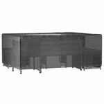 vidaXL Housses de salon de jardin 2 Pièces 16 œillets rectangulaire