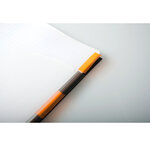 Probook rhodiactive 90g ri a4+ 160p 5x5c mcrperf +4 tr/élastiq rhodia