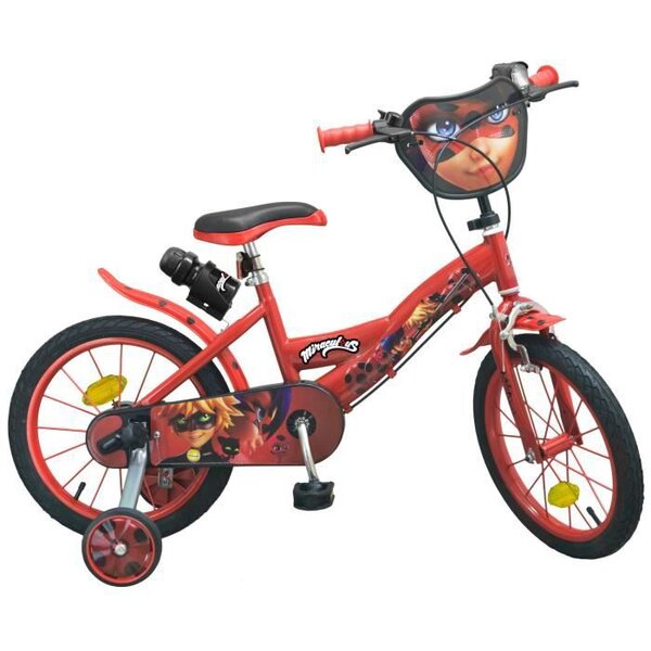 Vélo 16 Miraculous - Mixte - Rouge