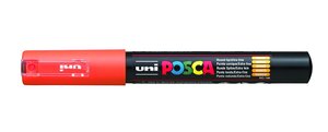 Marqueur pointe conique extra-fine pc1mc 0 7 - 1mm orange x 12 POSCA