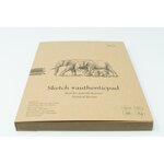 Bloc dessin sm-lt étui papier brun a4 80 feuilles 135 gsm