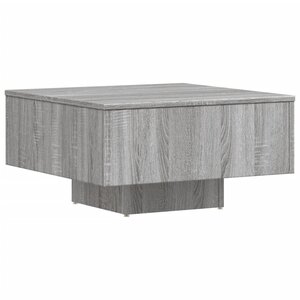 vidaXL Table basse Sonoma gris 60x60x31 5 cm Bois d'ingénierie