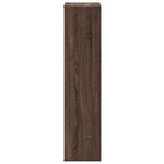 vidaXL Bibliothèque chêne marron 50x25x105 cm bois d'ingénierie