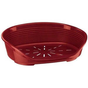 Panier-Corbeille Siesta Deluxe Taille 10 - 93 5 x 68 x 28 5 cm - Bordeaux