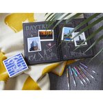 Roller à Encre Gel Gip 2185 Bleu clair 0 7 mm x 10 EDDING