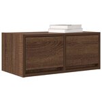 vidaXL Meuble TV 2 Pièces chêne marron 60x31x25 5 cm bois d'ingénierie