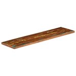 vidaXL Dessus de table 100x20x3 8cm rectangulaire bois massif récupéré