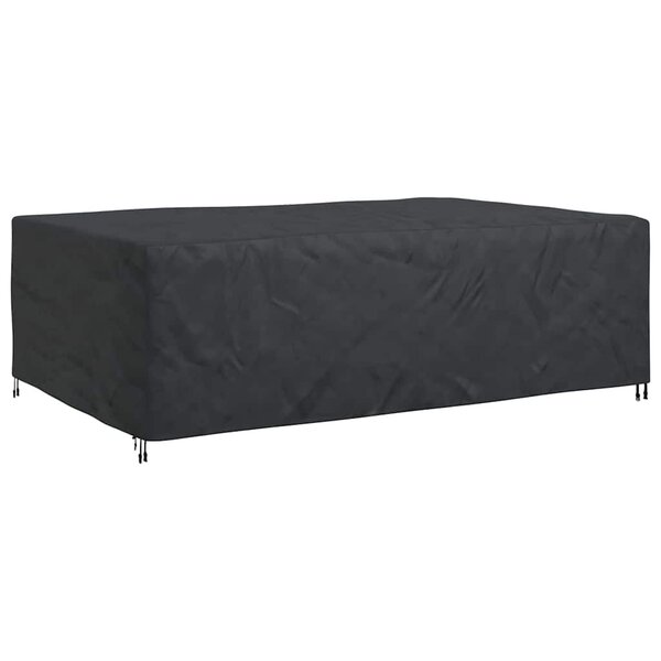 vidaXL Housse pour mobilier d'extérieur Noir 300 x 200 x 90 cm 600D