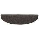 vidaXL Tapis d'escalier auto-adhésifs 15 Pièces Anthracite