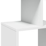 vidaXL Bibliothèque blanc 92x29x188 cm bois d'ingénierie