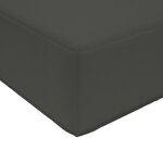 vidaXL Coussin de canapé d'extérieur 3 Pièces Anthracite Polyester