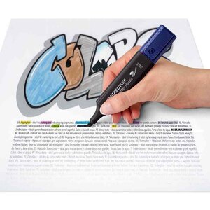 Surligneur 'Textsurfer classic hidelighter'  noir STAEDTLER