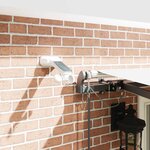 vidaXL Auvent Rétractable avec Blanc 400 × 350 cm tissu