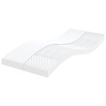vidaXL Lit de jour et gigogne et matelas vert foncé 100x200 cm velours