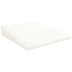 vidaXL Coussin d’assise Gris 39 x 38 x 8 5 cm