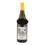 6 étiquettes ardoise pour bouteille de vin + feutre craie