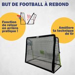 Best Sporting 11050 - But de football 213 x 152 x 76 cm en noir avec fonction Rebond