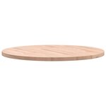 vidaXL Dessus de table Ø70x2 5 cm rond bois massif de hêtre