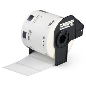 Étiquette thermique adhésive permanente prédécoupée pour brother 29x90 mm (lot de 400)