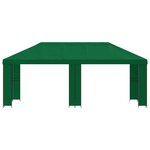 vidaXL Abri de jardin 6 x 3 m Vert Polyester et Acier 190 gsm