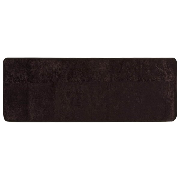 vidaXL Coureur de Tapis MARSA Anthracite 100 x 250 cm Polyester et PVC