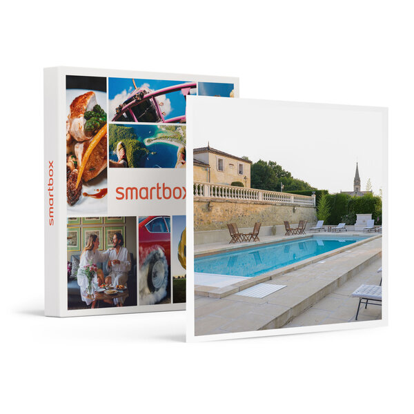 SMARTBOX - Coffret Cadeau 3 jours dans un château en suite avec dîner  spa et visite de vignoble près de Bordeaux -  Séjour