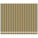 vidaXL Toile de rechange pour store banne Vert et jaune 400 × 350 cm