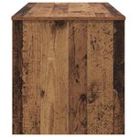 vidaXL Table basse Bois ancien 102 x 50 x 52.5 cm Bois d'ingénierie